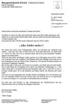 Vorsteherbrief Dezember 2018